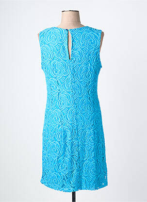 Robe mi-longue sans manche sans manche bleu JUMFIL femme