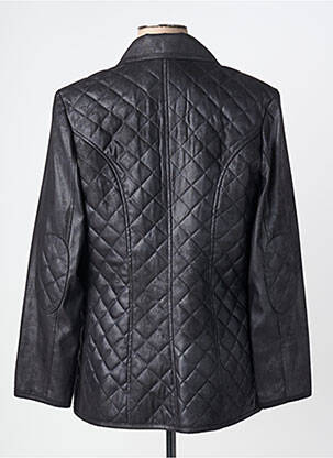 Veste casual col tailleur noir JUMFIL femme