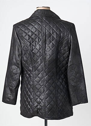 Veste casual col tailleur noir JUMFIL femme