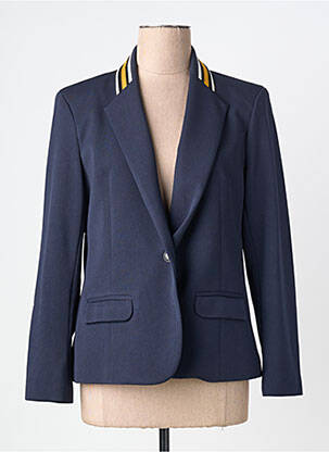 Blazer coupe cintrée bleu JUMFIL femme
