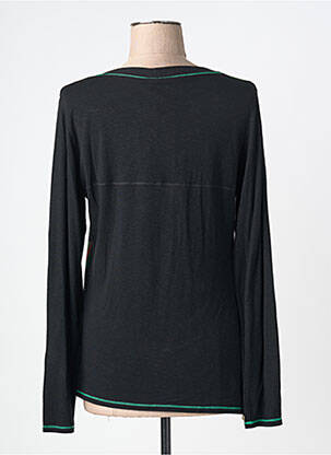 T-shirt manches longues manches longues noir KALI OREA femme