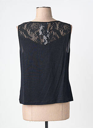 Top stretch sans manche noir QUATTRO femme