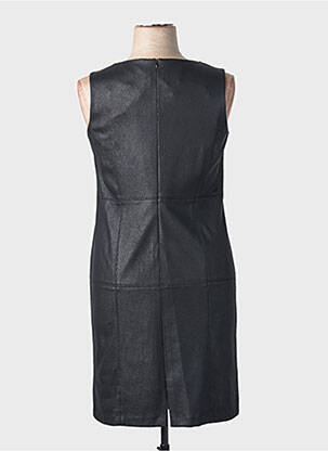 Robe mi-longue sans manche sans manche noir JUMFIL femme
