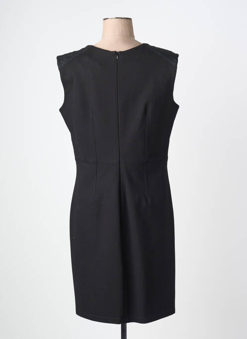 Robe mi-longue sans manche sans manche noir JUMFIL femme