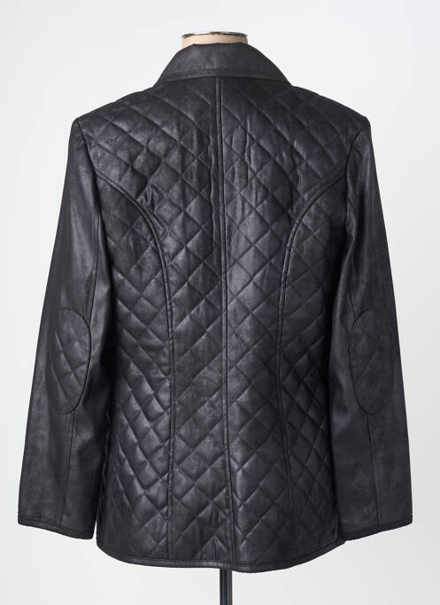 Veste casual col tailleur noir JUMFIL femme