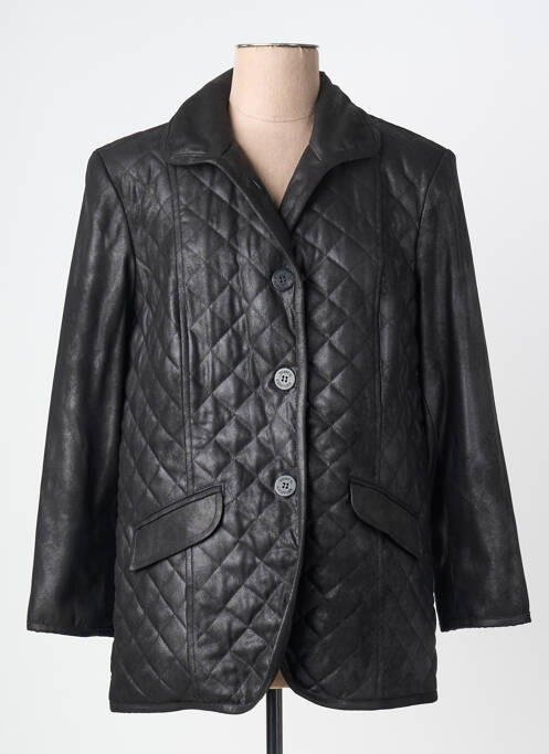 Veste casual col tailleur noir JUMFIL femme