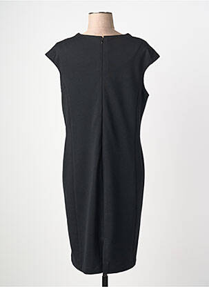 Robe mi-longue manches courtes manches courtes marron JUMFIL femme