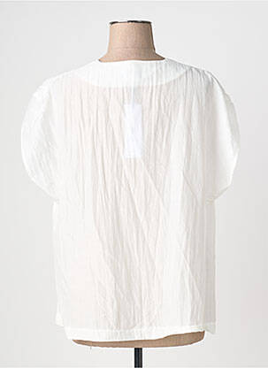 Top manches courtes manches courtes blanc QUATTRO femme