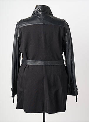 Manteau court manches longues sans capuche noir JUMFIL femme