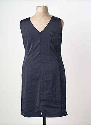 Robe mi-longue sans manche sans manche bleu JUMFIL femme