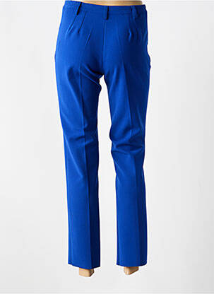 Pantalon slim taille haute taille haute bleu JUMFIL femme