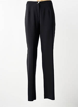 Pantalon slim taille élastique taille normale noir JUMFIL femme