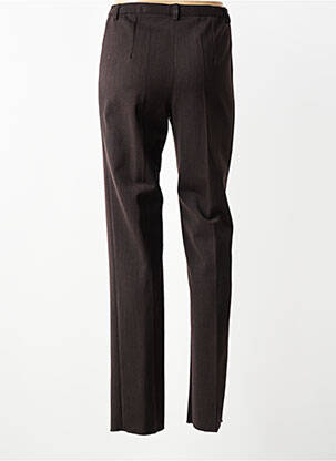 Pantalon slim stretch taille normale marron JUMFIL femme