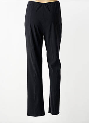 Pantalon droit taille élastique noir JUMFIL femme