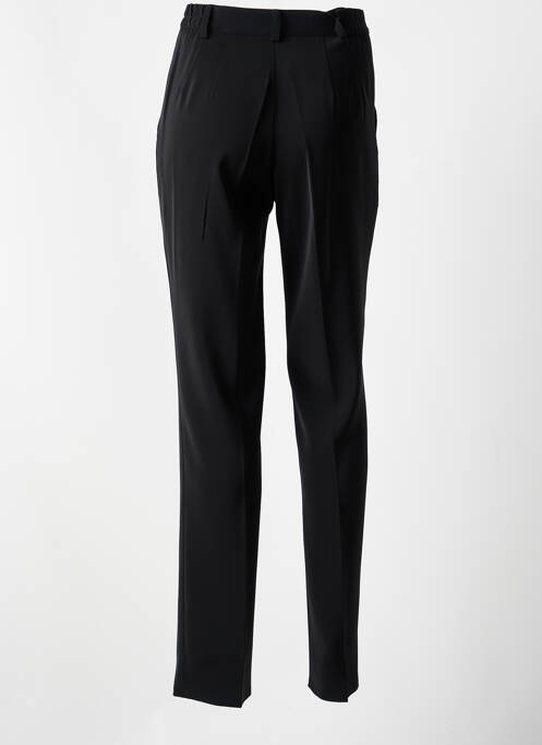 Pantalon slim taille élastique taille haute noir JUMFIL femme