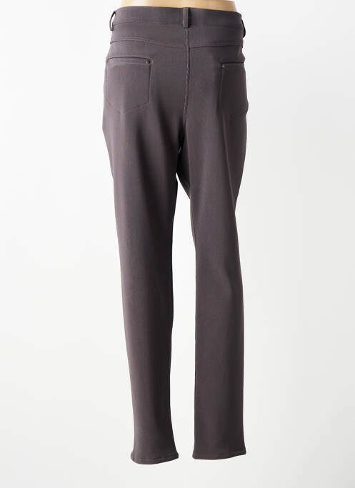 Pantalon slim poches gris CHRISTIAN MARRY femme