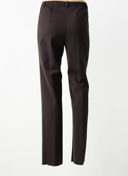 Pantalon slim stretch taille normale marron JUMFIL femme