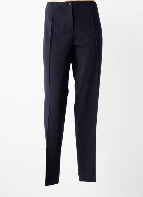 Pantalon slim taille élastique taille normale bleu JUMFIL femme