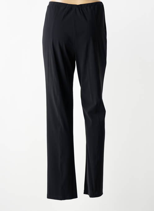 Pantalon droit taille élastique noir JUMFIL femme