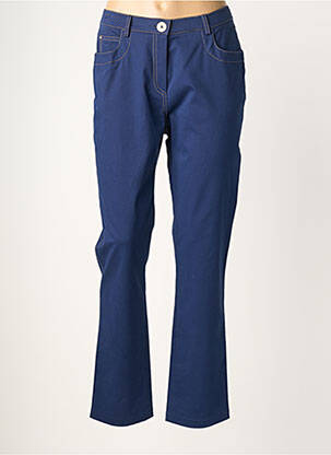 Jeans coupe slim tissage brut taille normale bleu JUMFIL femme
