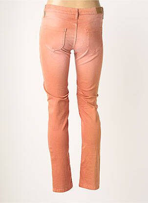 Jeans coupe slim stretch taille normale orange CARLA KOPS femme