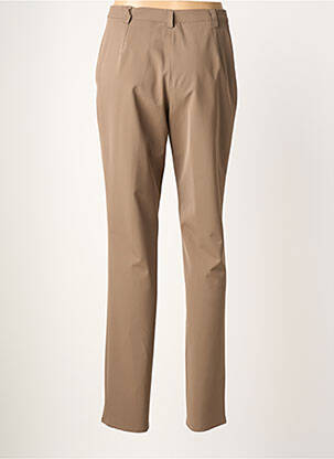Pantalon slim taille haute taille haute marron JUMFIL femme