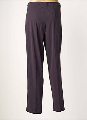 Pantalon slim stretch taille normale violet 3322 femme