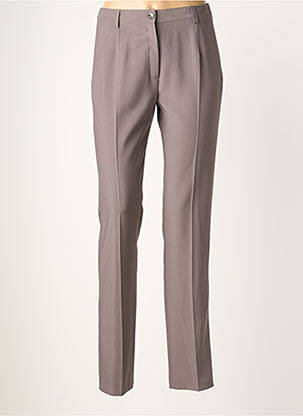 Pantalon slim taille haute taille haute gris JUMFIL femme