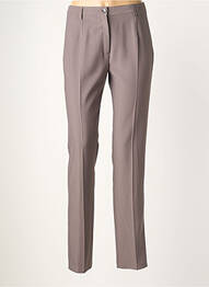 Pantalon slim poches taille haute gris JUMFIL femme