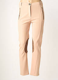 Pantalon slim stretch taille normale beige JUMFIL femme