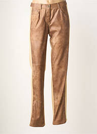 Pantalon slim taille normale taille normale marron JUMFIL femme
