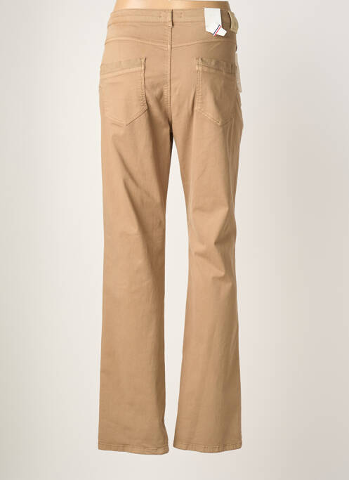 Jeans coupe slim taille normale taille normale blanc BRUNO SAINT HILAIRE femme