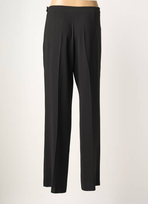 Pantalon droit taille élastique taille normale noir JUMFIL femme
