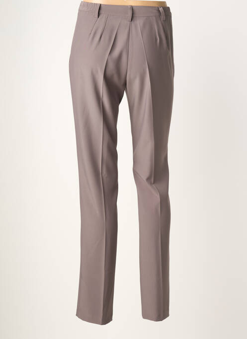 Pantalon slim poches taille haute gris JUMFIL femme