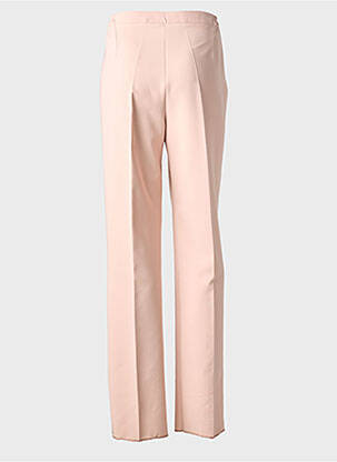 Pantalon droit stretch taille normale rose JUMFIL femme
