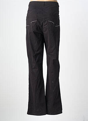Pantalon droit stretch taille normale noir DIANE LAURY femme