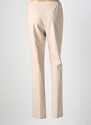 Pantalon slim taille élastique taille normale beige JUMFIL femme