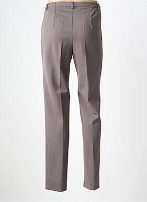 Pantalon slim stretch taille normale marron JUMFIL femme