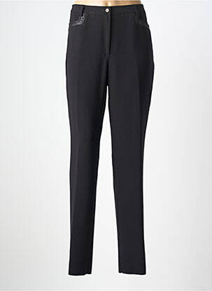 Pantalon slim stretch taille normale noir JUMFIL femme