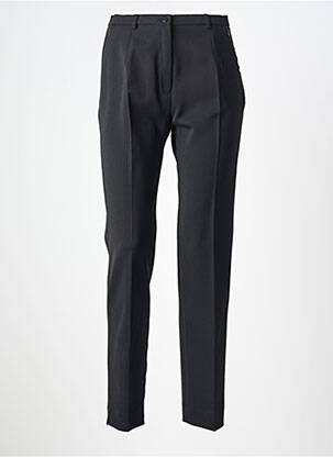 Pantalon slim stretch taille normale noir GUY DUBOUIS femme