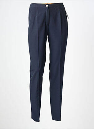 Pantalon slim taille élastique taille normale bleu JUMFIL femme