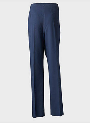 Pantalon droit stretch taille normale bleu JUMFIL femme