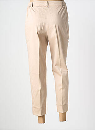 Pantalon 7/8 stretch taille normale beige JUMFIL femme