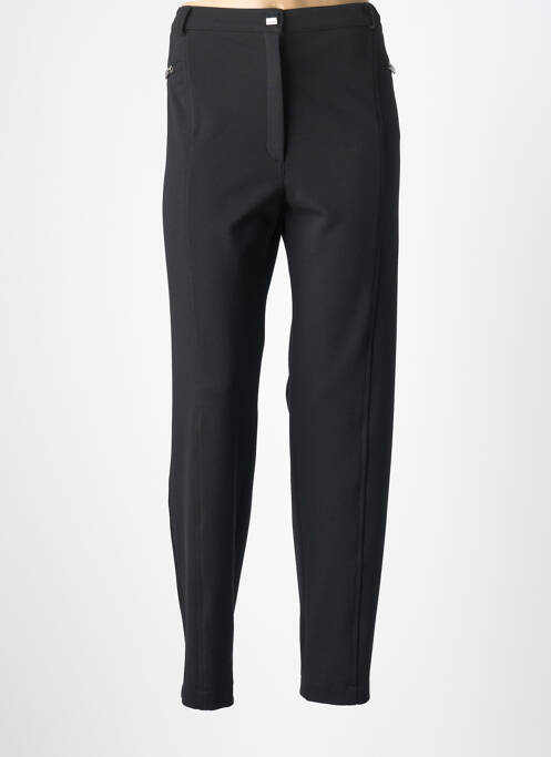 Pantalon droit stretch taille normale noir JUMFIL femme