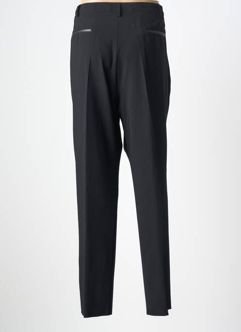 Pantalon droit tissage crêpe taille normale noir JUMFIL femme