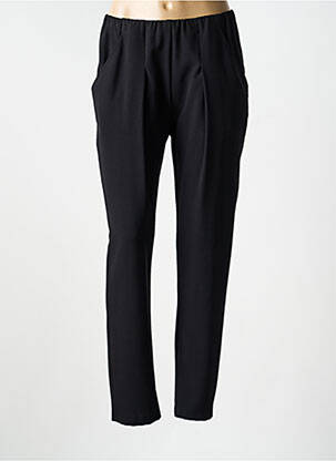Pantalon slim taille haute taille haute noir JUMFIL femme