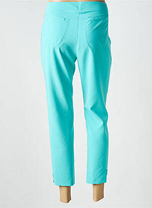 Pantacourt taille élastique taille normale bleu JUMFIL femme