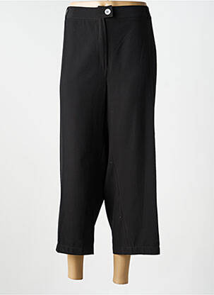 Pantalon 7/8 taille élastique taille normale noir JUMFIL femme