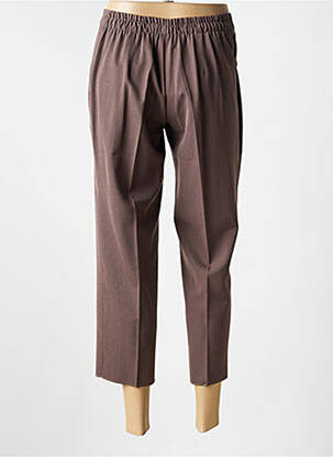 Pantacourt taille basse taille basse marron JUMFIL femme