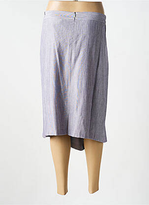 Jupe mi-longue coupe droite gris JUMFIL femme